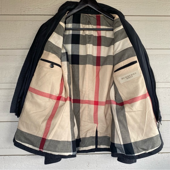 Burberry Brit Sport Nova Check Sports Coat with quilted zip in/out collar - Picture 3 of 15